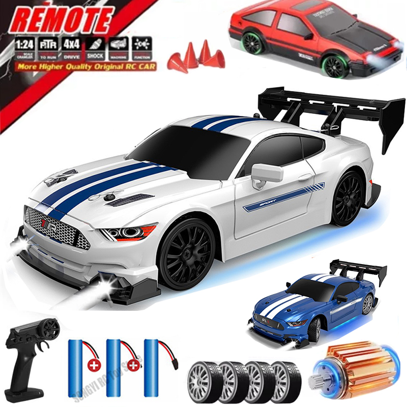 Rc Hobby Grade - New 1:24 RC Drift Vehicle, Mustang