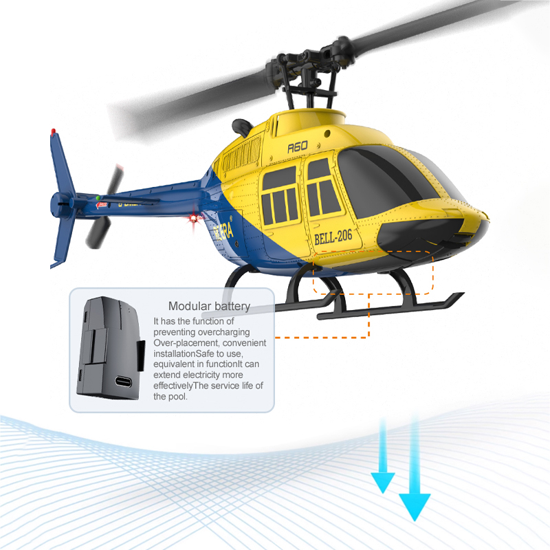 A60 RC Helicopter 2.4G 6-Aixs  - đánh giá và giá Rc Hobby Helicopter