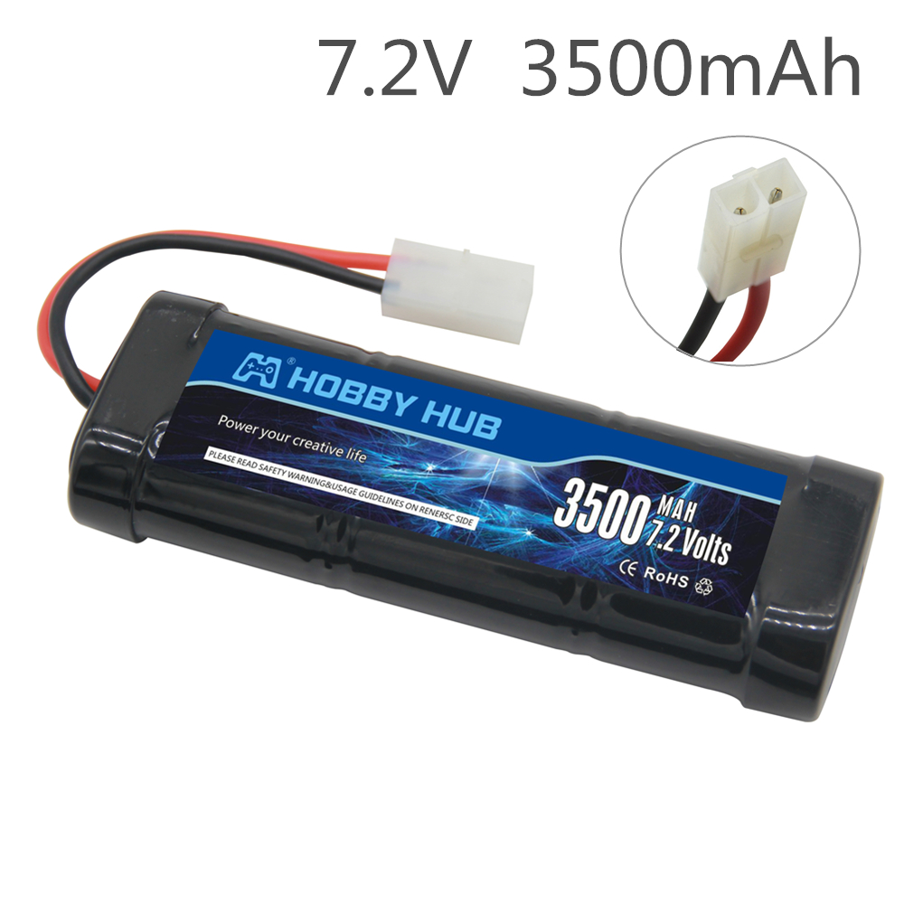 New 7.2V Battery 5000/6800mAh  - đánh giá và giá Rc Hobby Trucks