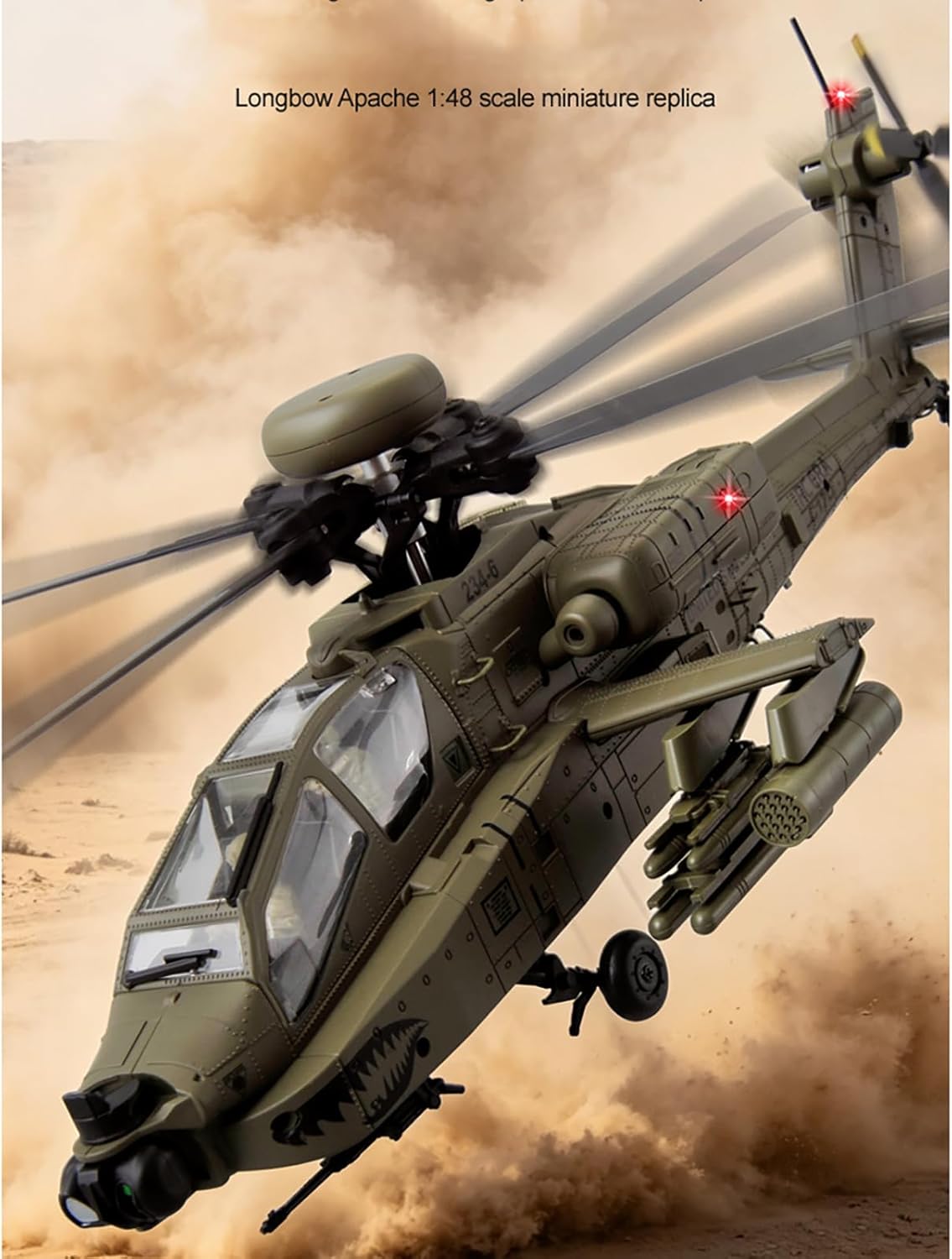310MM 6CH C170 AH-64D Remote C - đánh giá và giá Rc Hobby Helicopter
