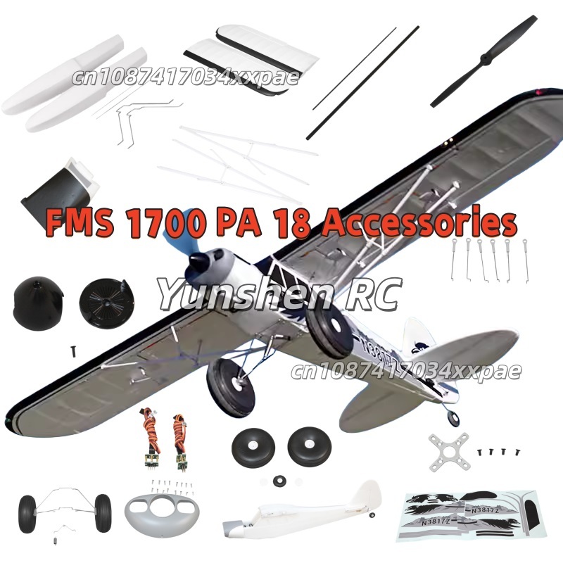 FMS RC Plane Decals For 1700mm - đánh giá và giá Rc Hobby Grade
