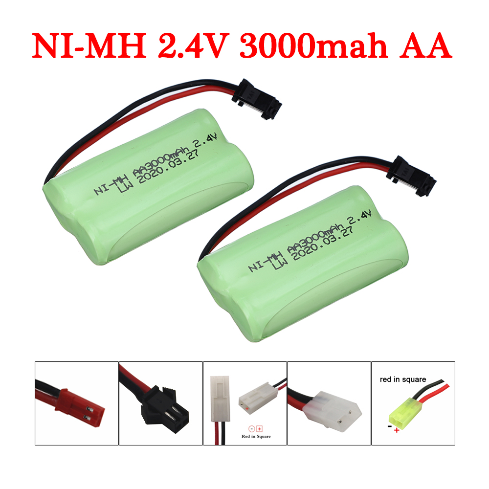 2.4V 3000mah NIMH AA Battery p - đánh giá và giá Rc Hobby Trucks